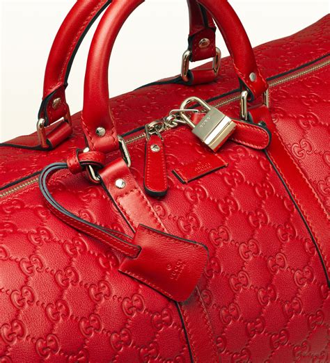 gucci red evening bag